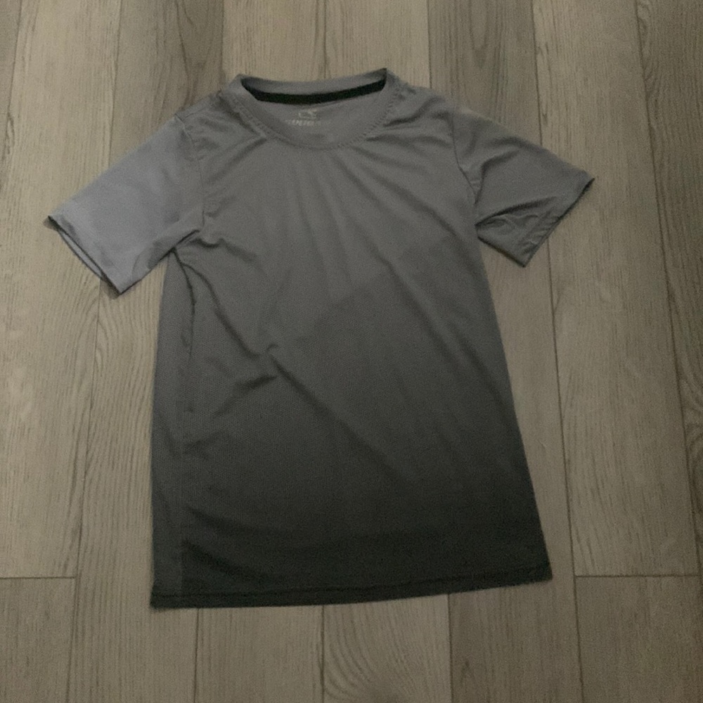 Grey/black Cougar Sport tee for kids